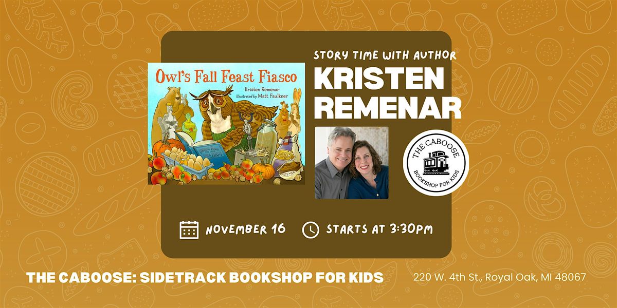 Story & Craft Time with Kristen Remenar & Matt Faulkner