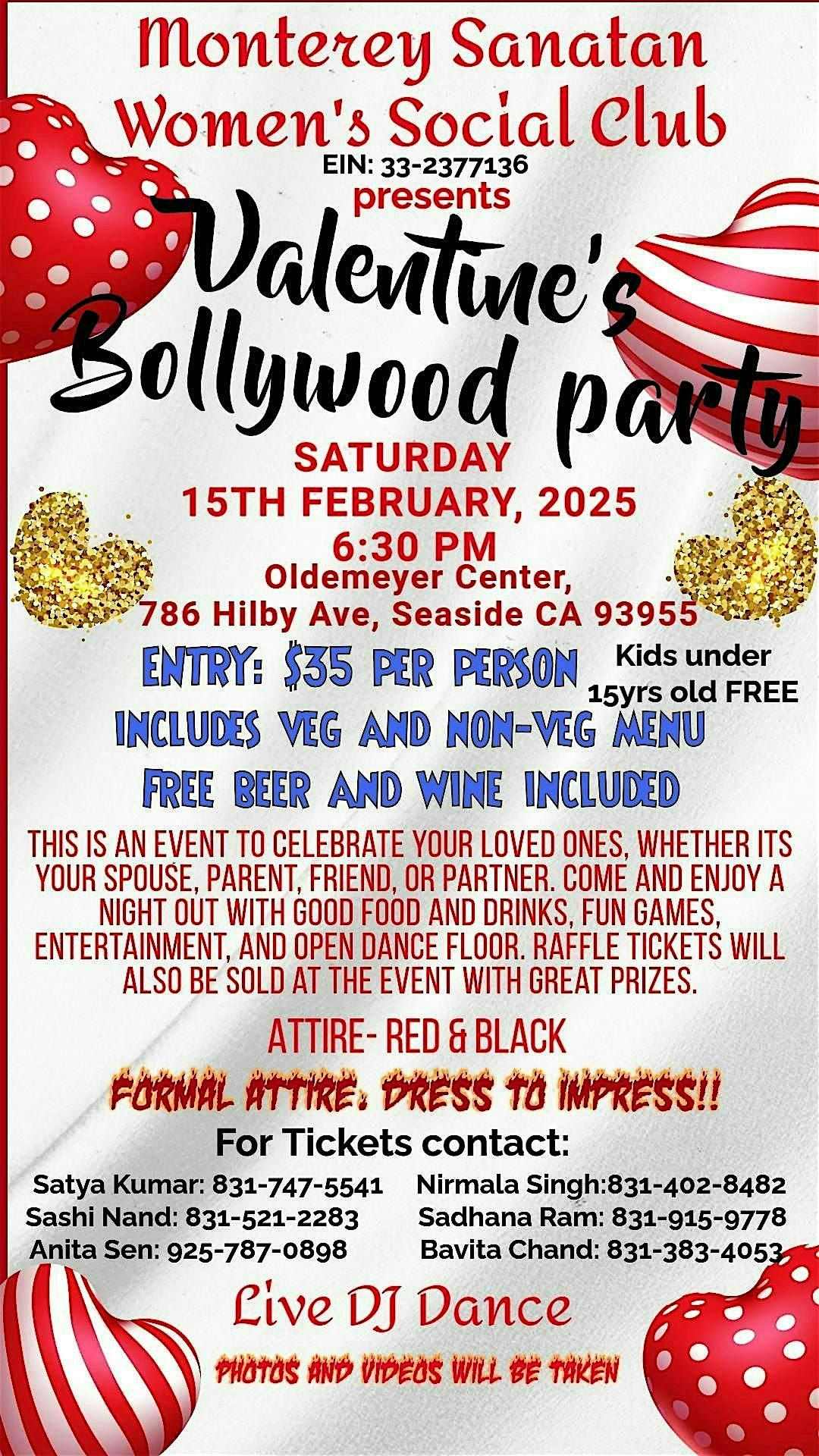 Valentines Bollywood Party