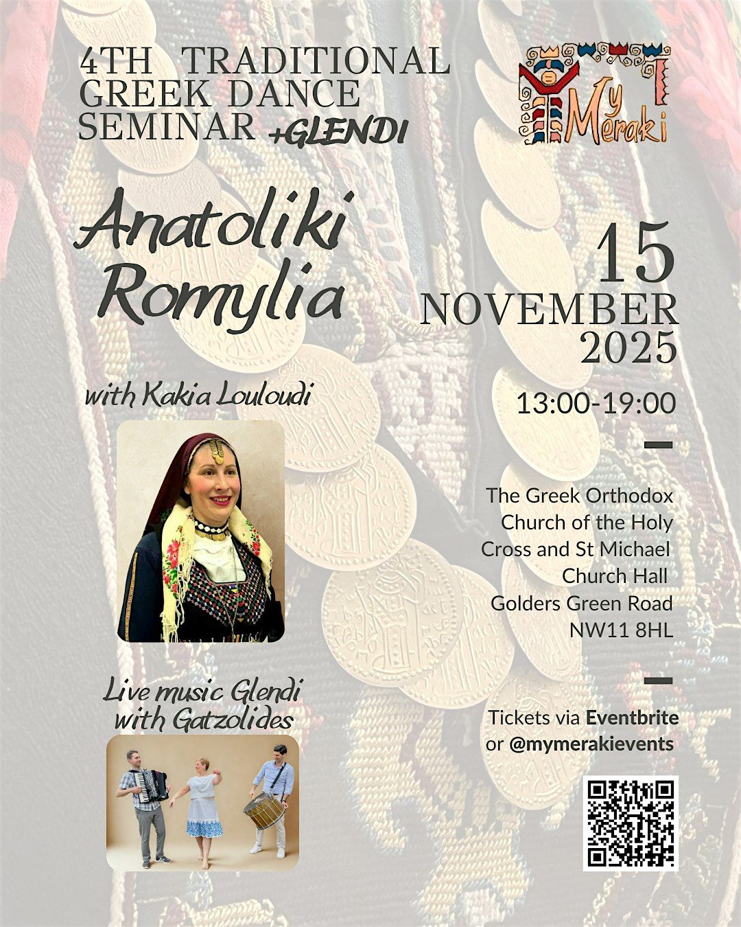4th Traditional Greek Dancing Seminar + Glendi - Anatoliki Romylia