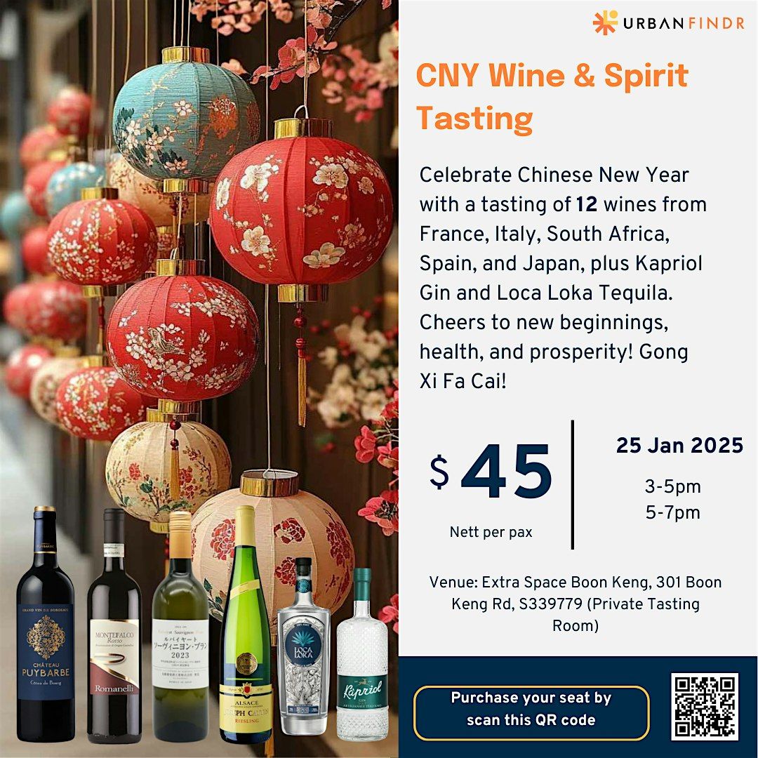 Wine Discovery - CNY Wine & Spirit Tasting