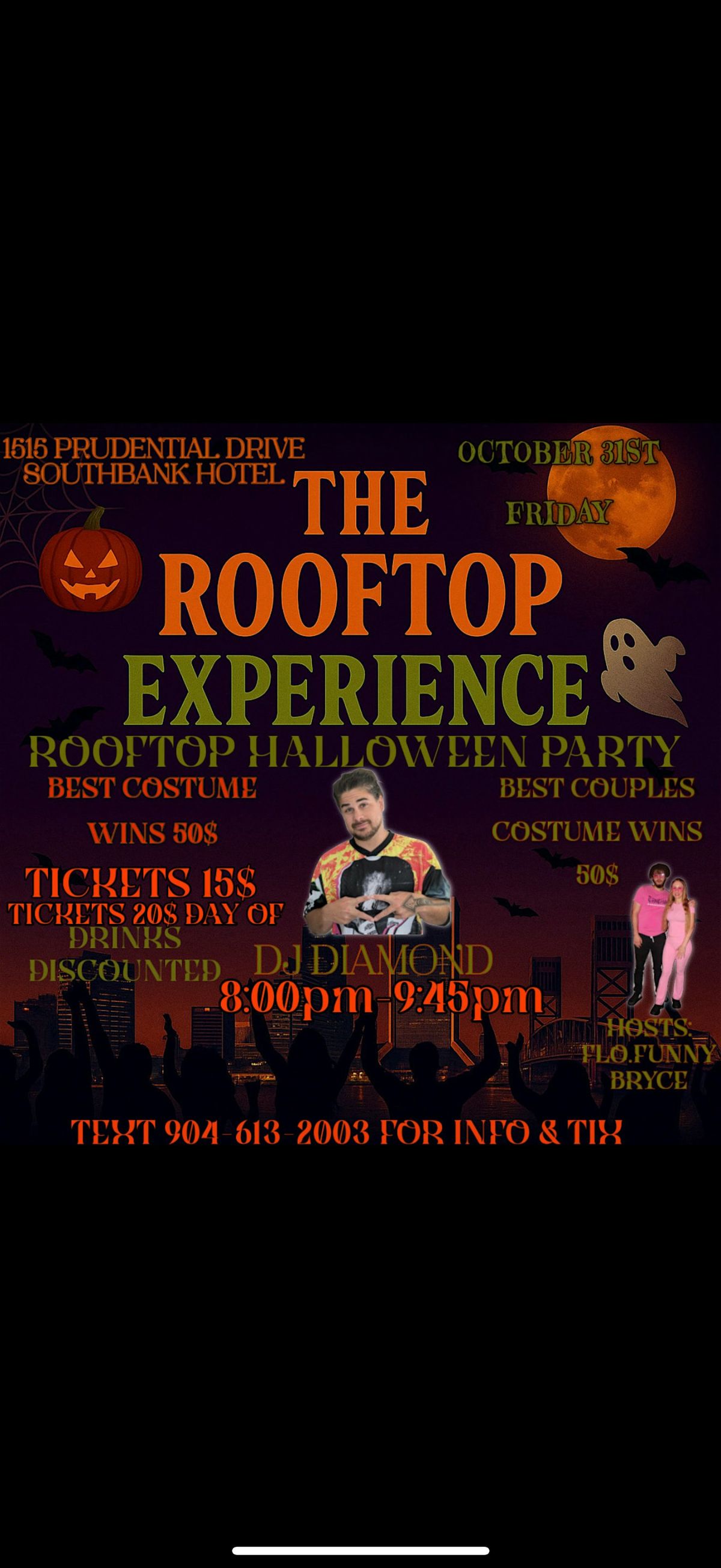 Rooftop Halloween Costume Party