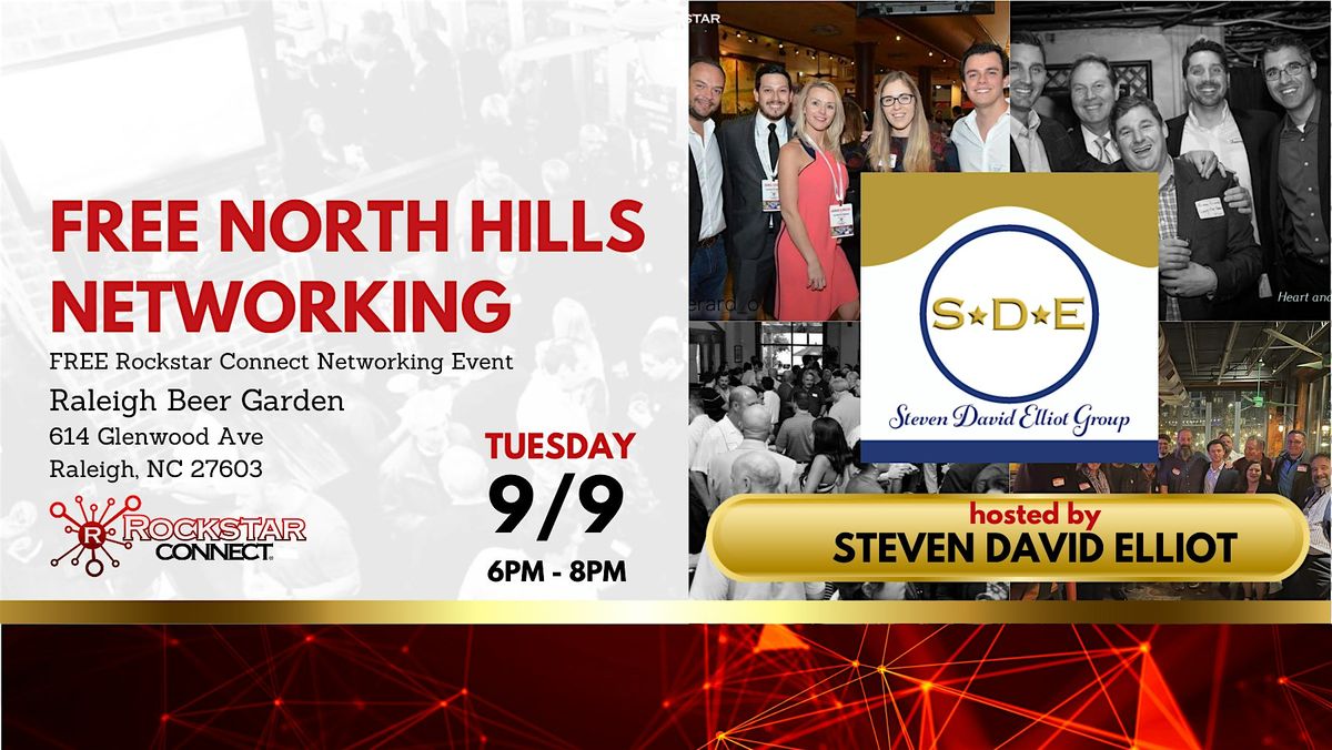 Free  North Hills Networking Rockstar Connect Event (September, NC)