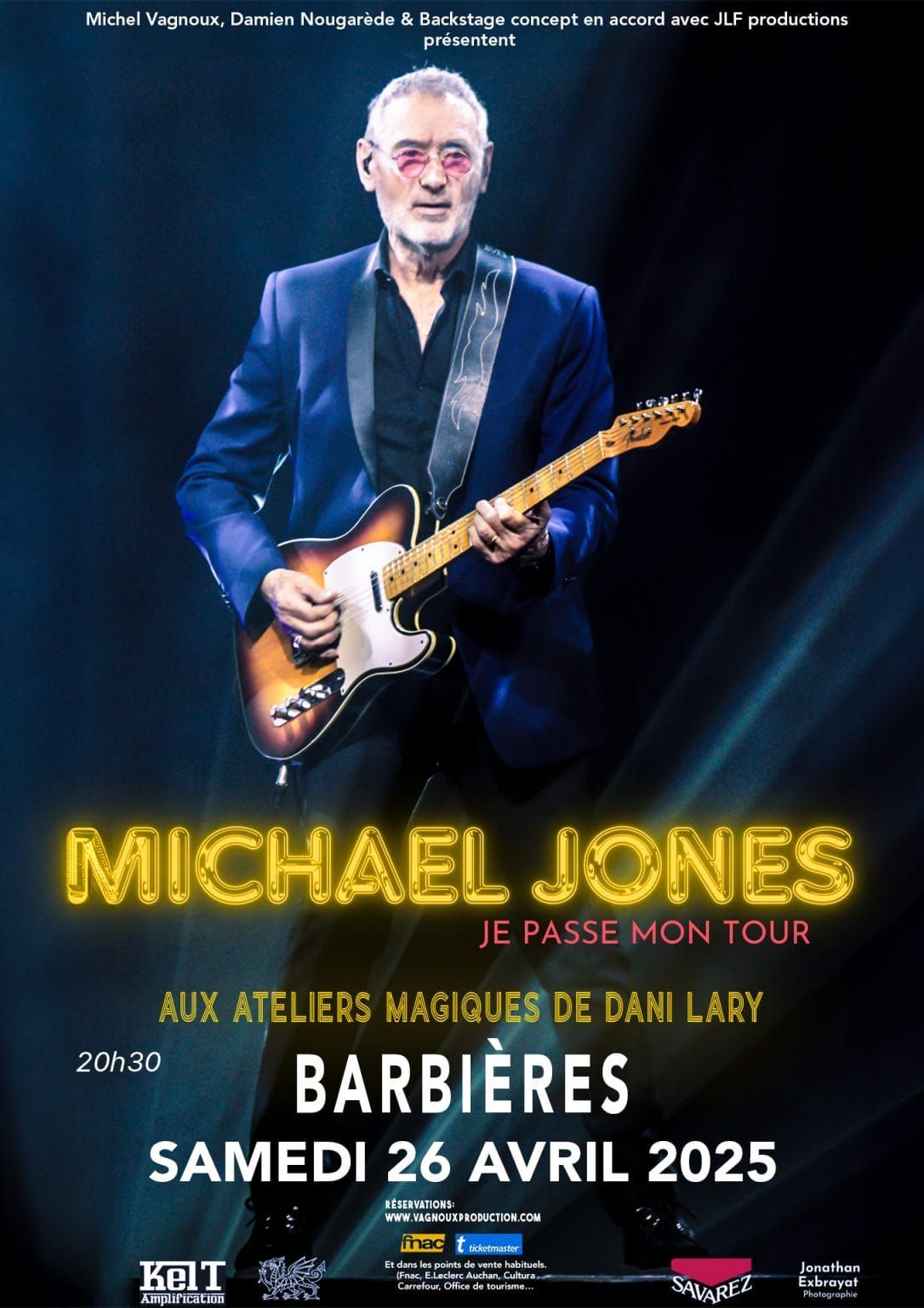 Concert Michael Jones \u00e0 Barbi\u00e8res 