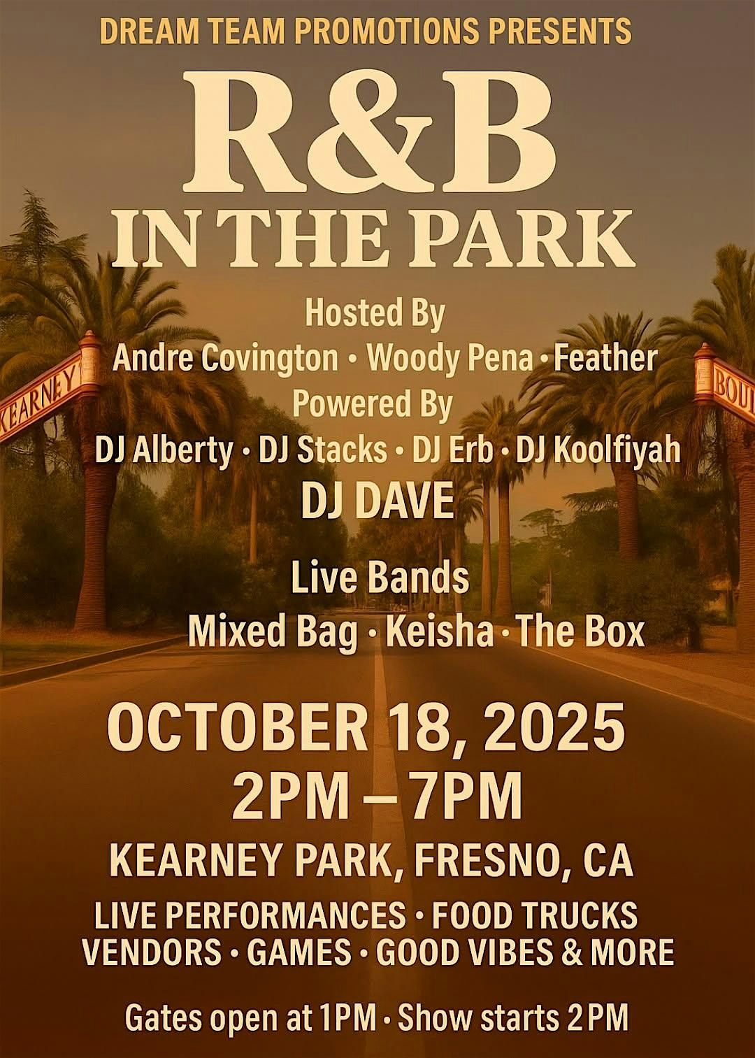 R & B in the Park- Fresno 2025
