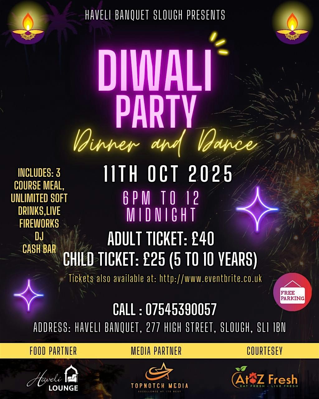 Diwali Dinner and Dance 2025