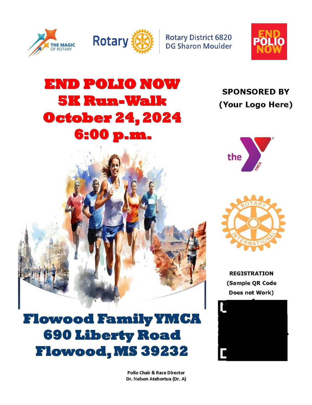 Rotary District 6820 End Polio Now - 5K Run\/Walk