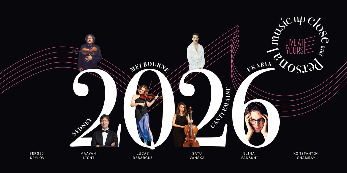Live at the Great 2026: 4 concert subscription