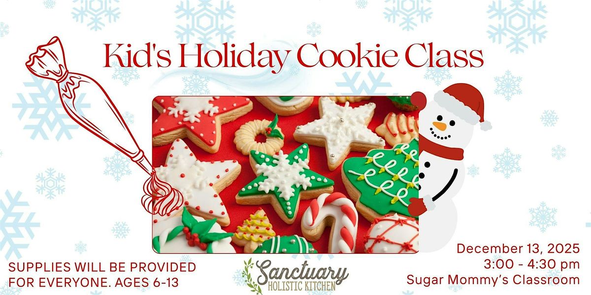 Kids Holiday Cookie Decorating Class