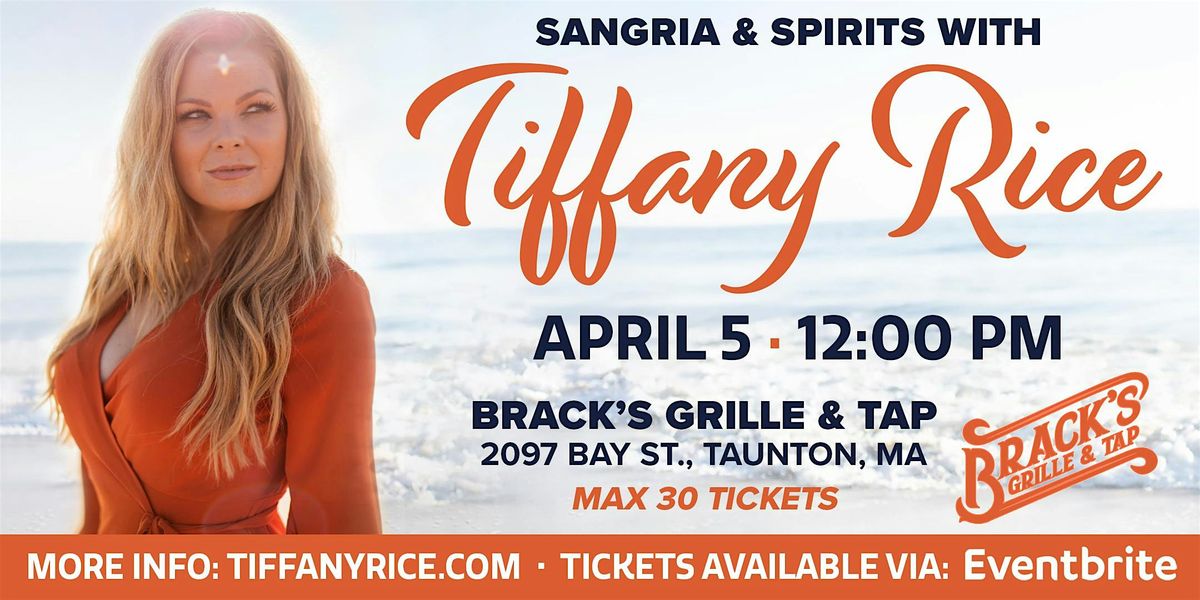 Sangria and Spirits with Spirit Medium Tiffany Rice