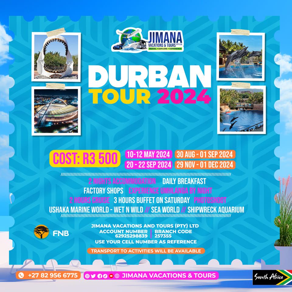 Durban Tour August 2024 