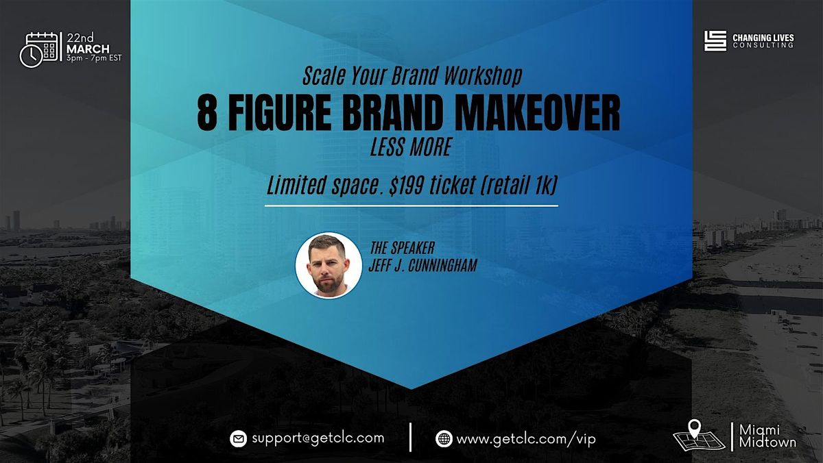 Scale You Brand Workshop:8 Figure Brand Makeover - Iman Gahzi Style