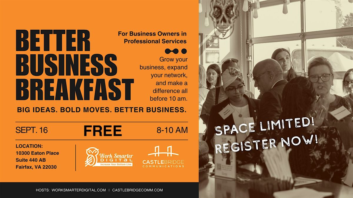 Better Business Breakfast