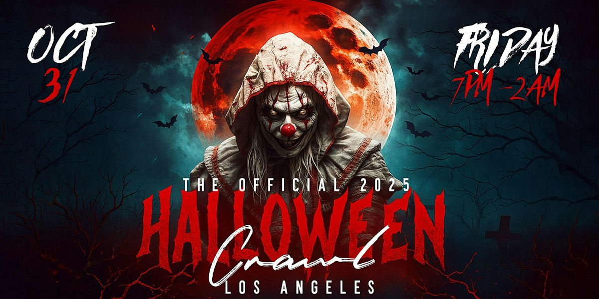 Haunted Halloween Bar Crawl 2025 | Los Angeles Halloween Weekend Crawl