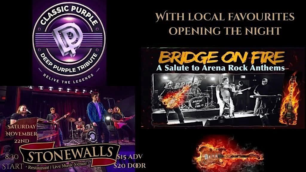 CLASSIC PURPLE \/ Tribute to Deep Purple : w\/spg Bridge on Fire