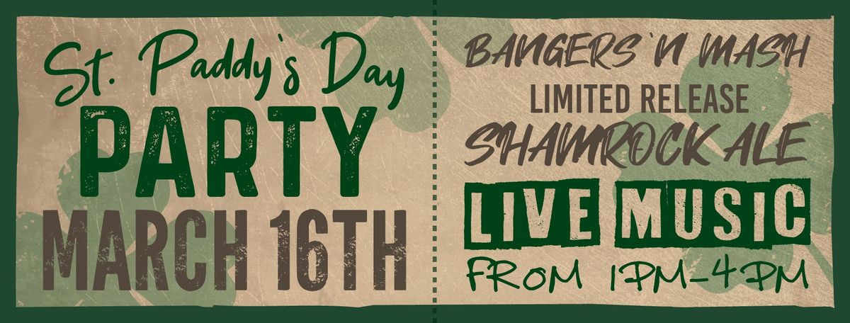 St Paddy's Party @ the Shack!