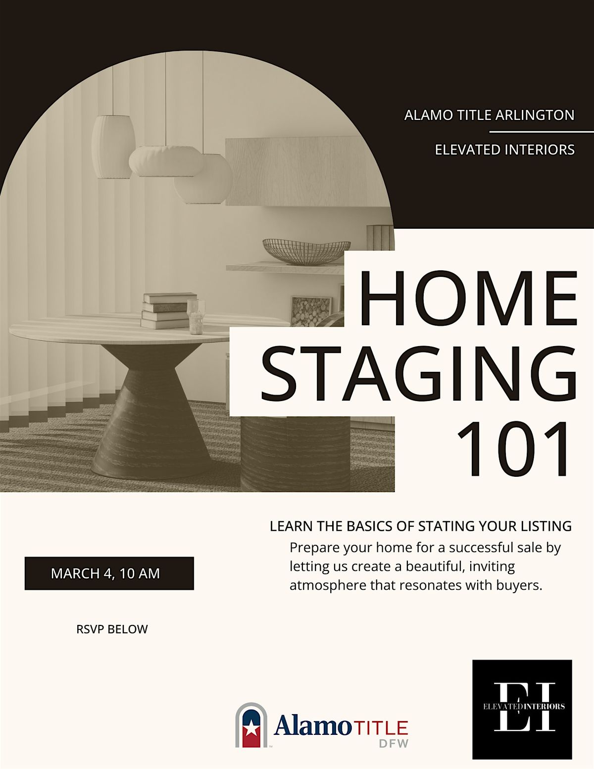 Home Staging 101 for Realtors