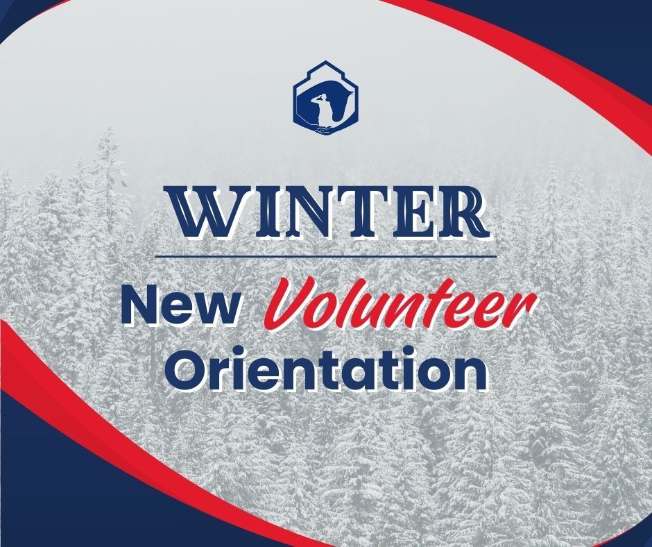 Winter New Volunteer Orientation - Registration Required