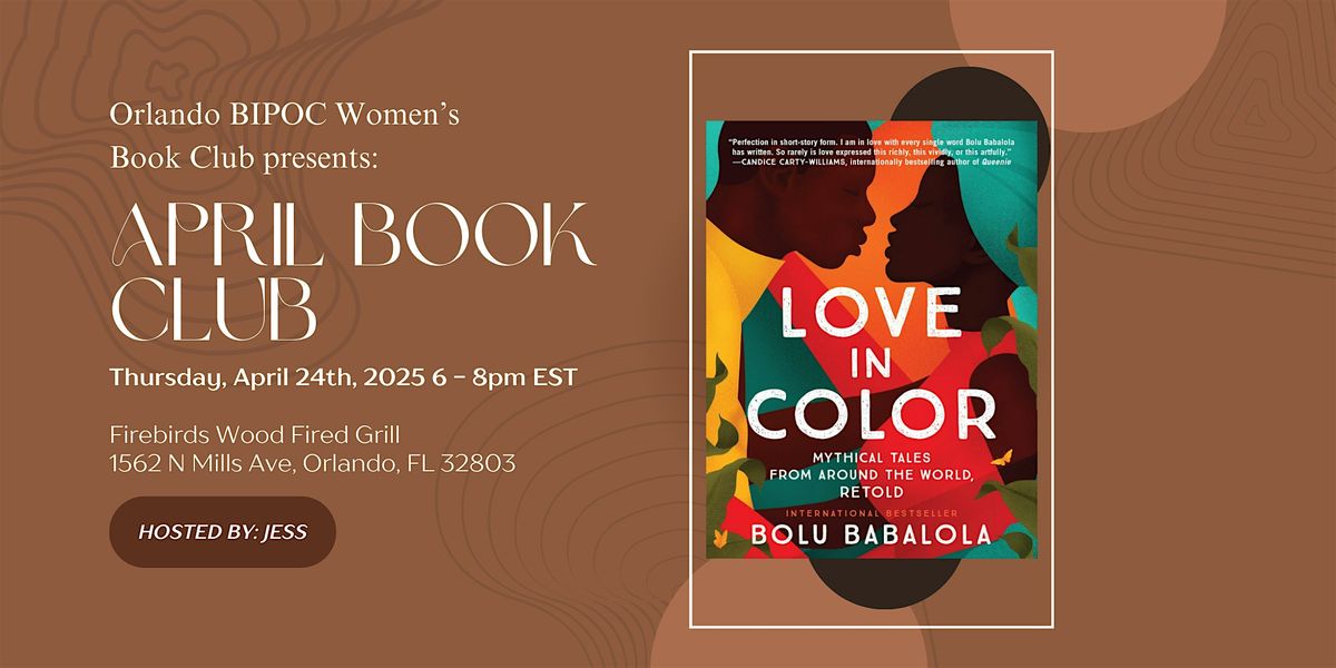 Orlando BIPOC Women's Book Club - April 2025 Book Club