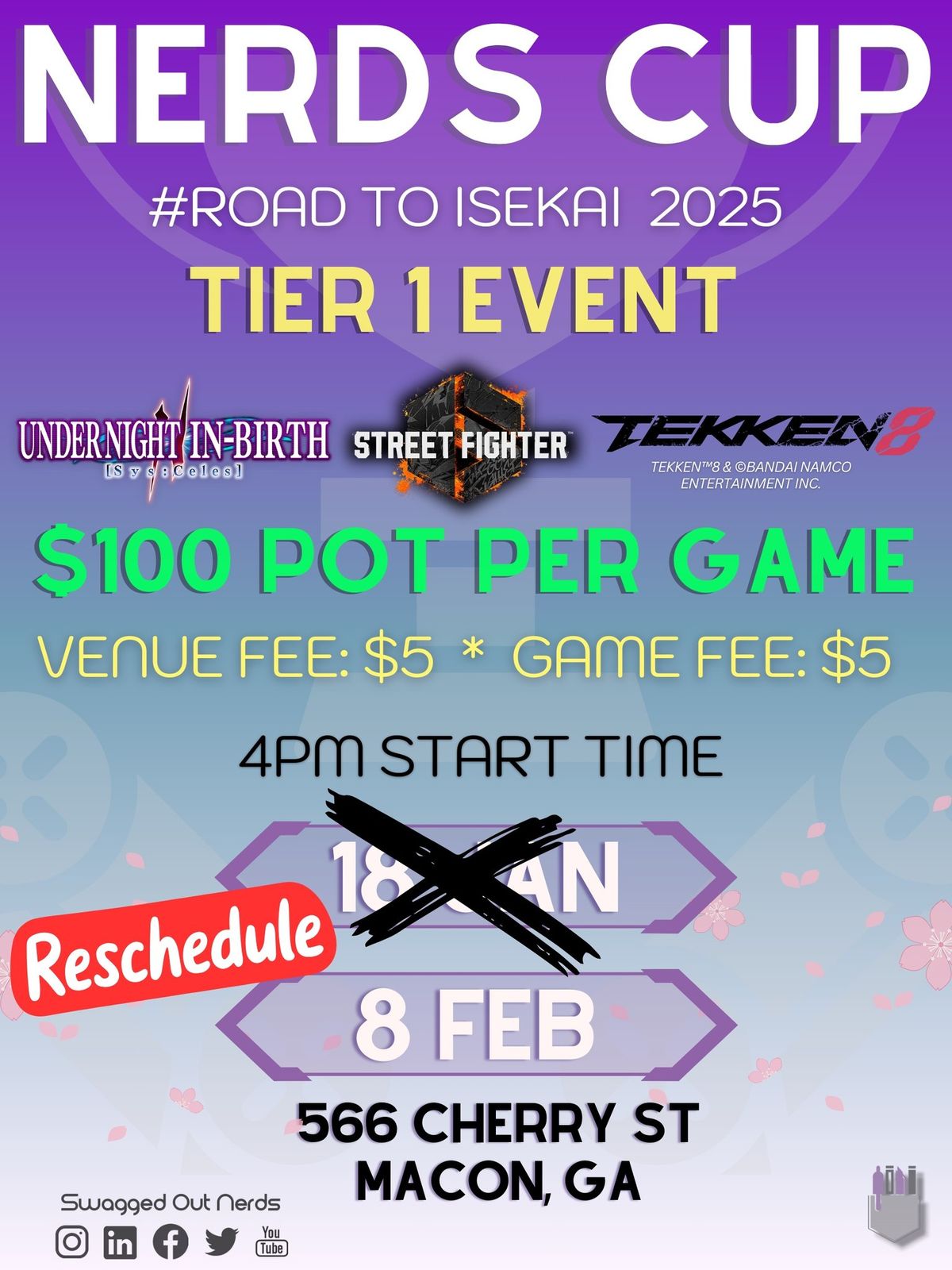 NERDS CUP 11 (8 Feb)~ Road to Isekai season 3