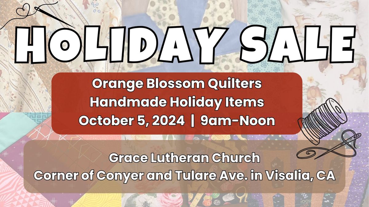 ORANGE BLOSSOM HOLIDAY SALE