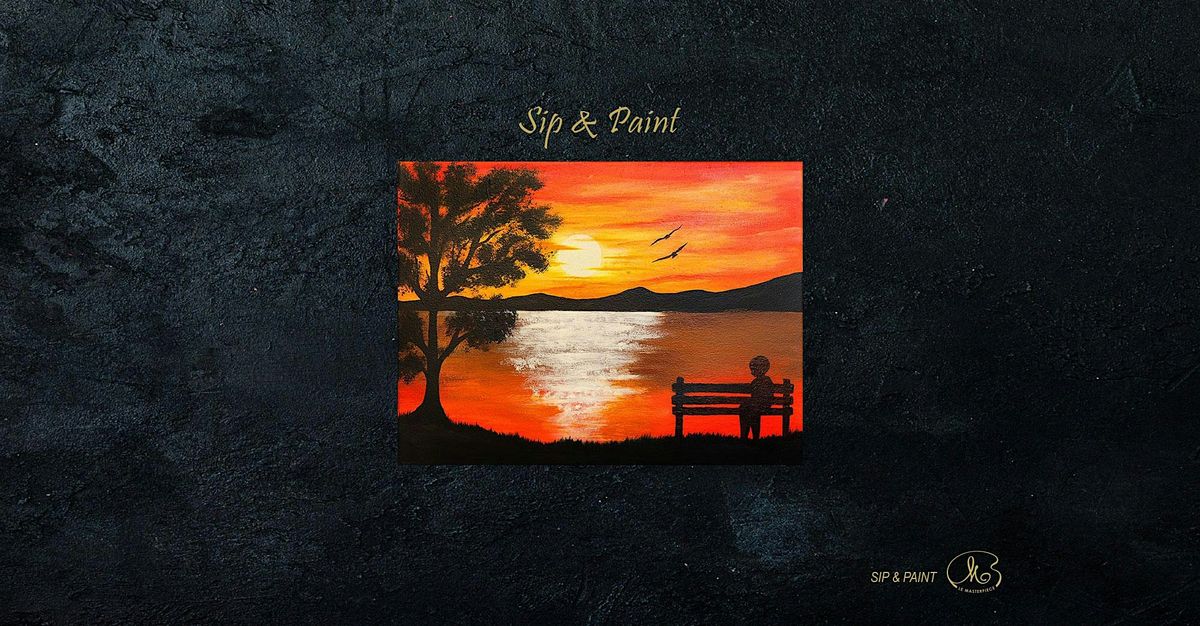 Sip and Paint : Sunset Reflections (2pm Sat)