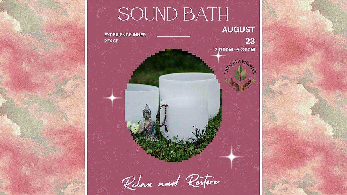 \u2728 Relax \u2022 Restore \u2022 Reset ~ Tranquility Soundbath \u2728
