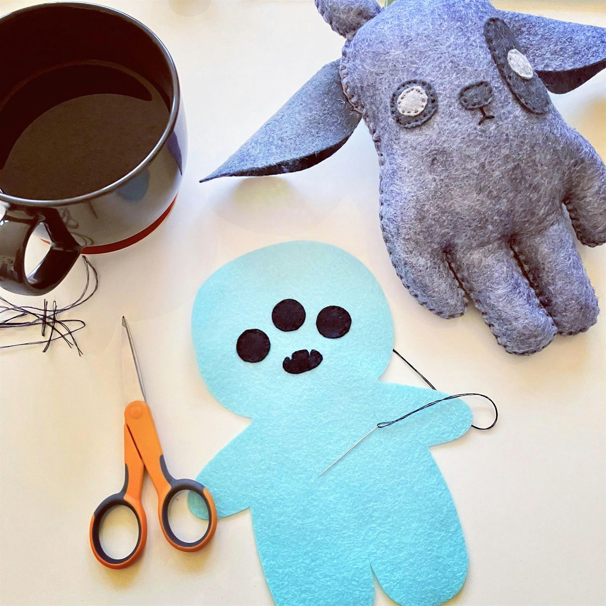 Learn to Sew Your Own Plush Monster - Sewing Workshop by Monstorium!