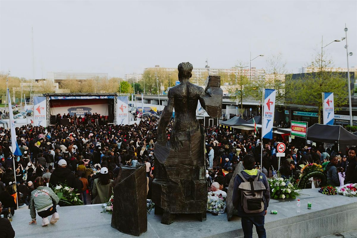 ZO is vrij bevrijdingsfestival - markt attendee