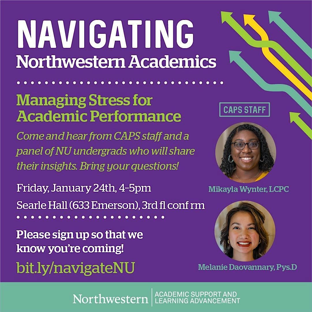 NNA Panel Event: Managing Stress for Academic Performance