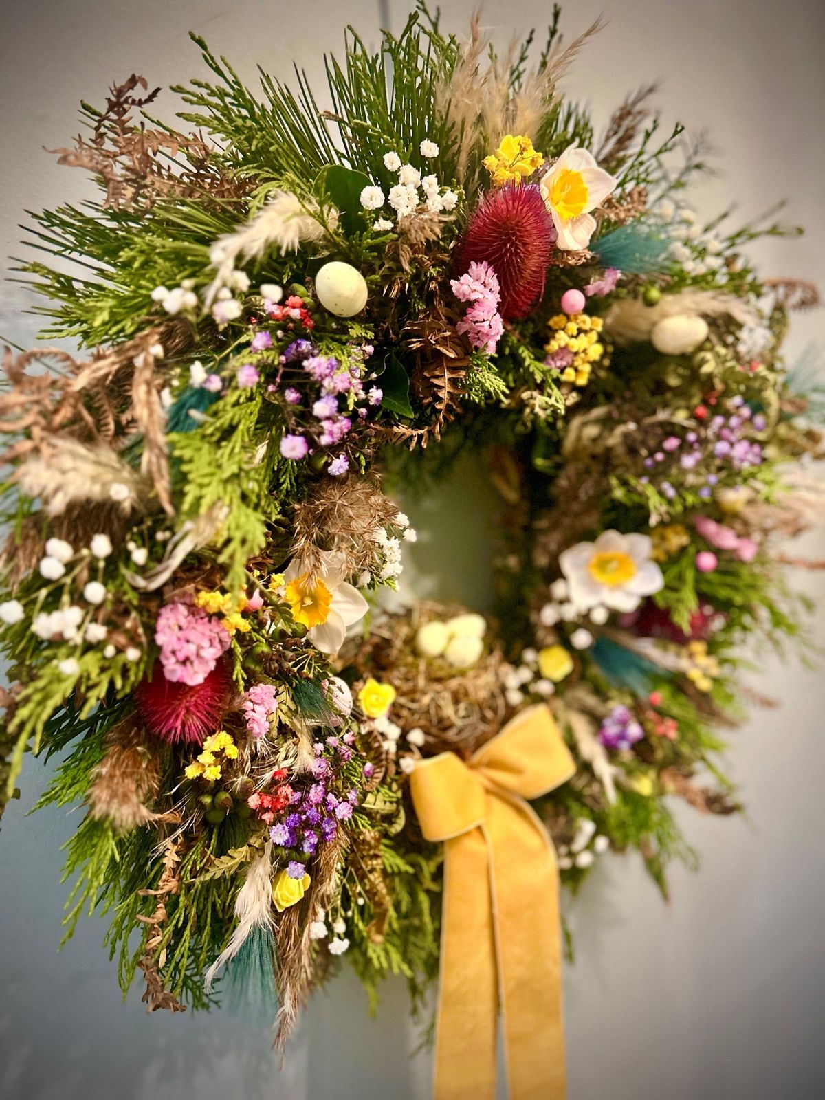 Spring Wreath Making