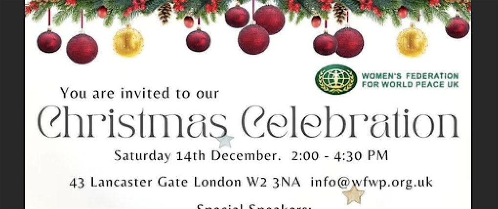 WFWP UK Christmas Celebration