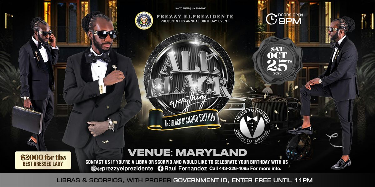 Prezzy's Annual All Black Everything 2025