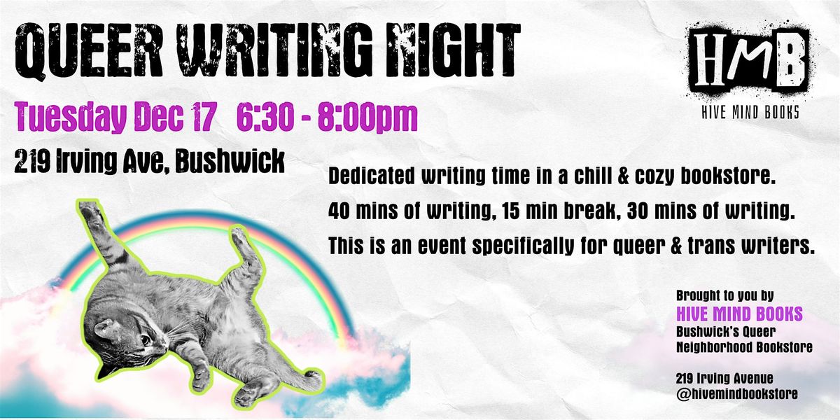 Queer Writing Night