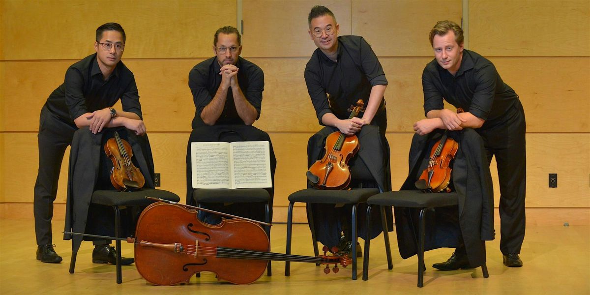 Rose Gellert String Quartet with Brian Arkell, double bass