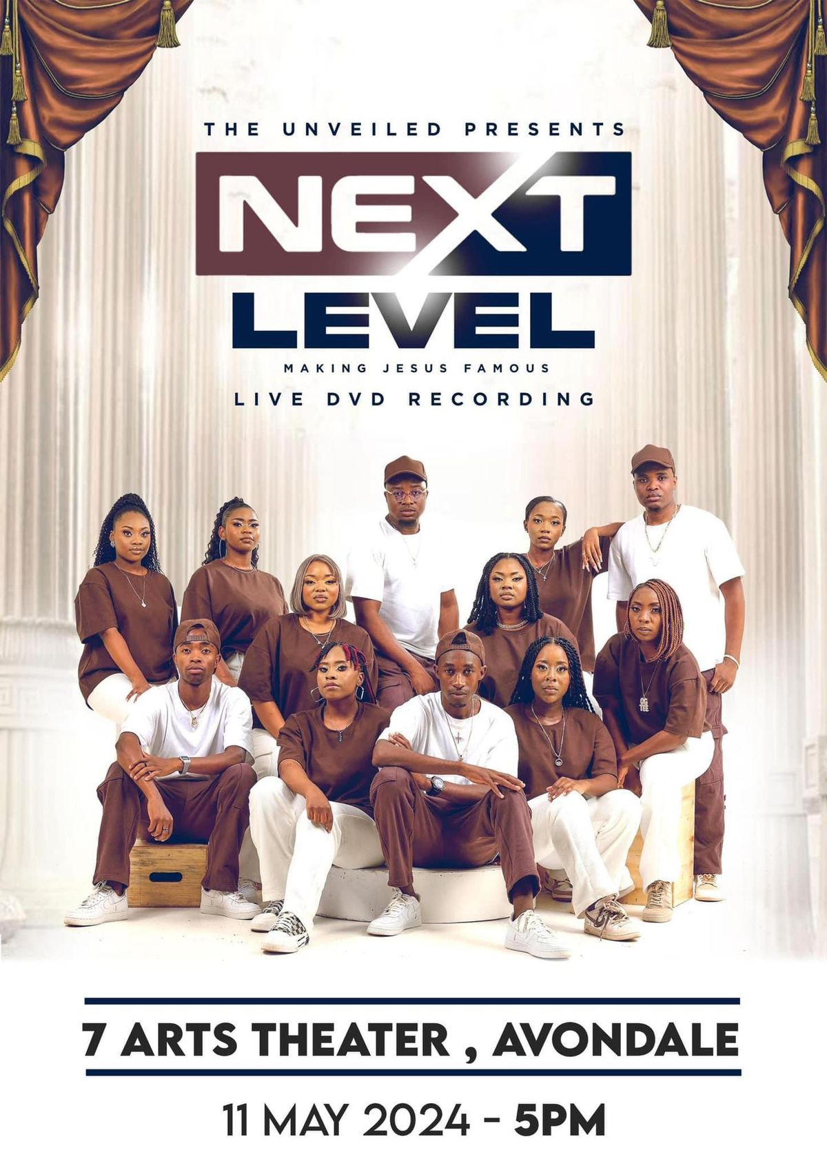 THE UNVEILED LIVE DVD RECORDING AND CONCERT - NEXT LEVEL || MAKING JESUS FAMOUS 