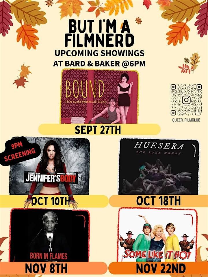 Queer Film Club Meetup Night at Bard & Baker: 'Some Like It Hot'