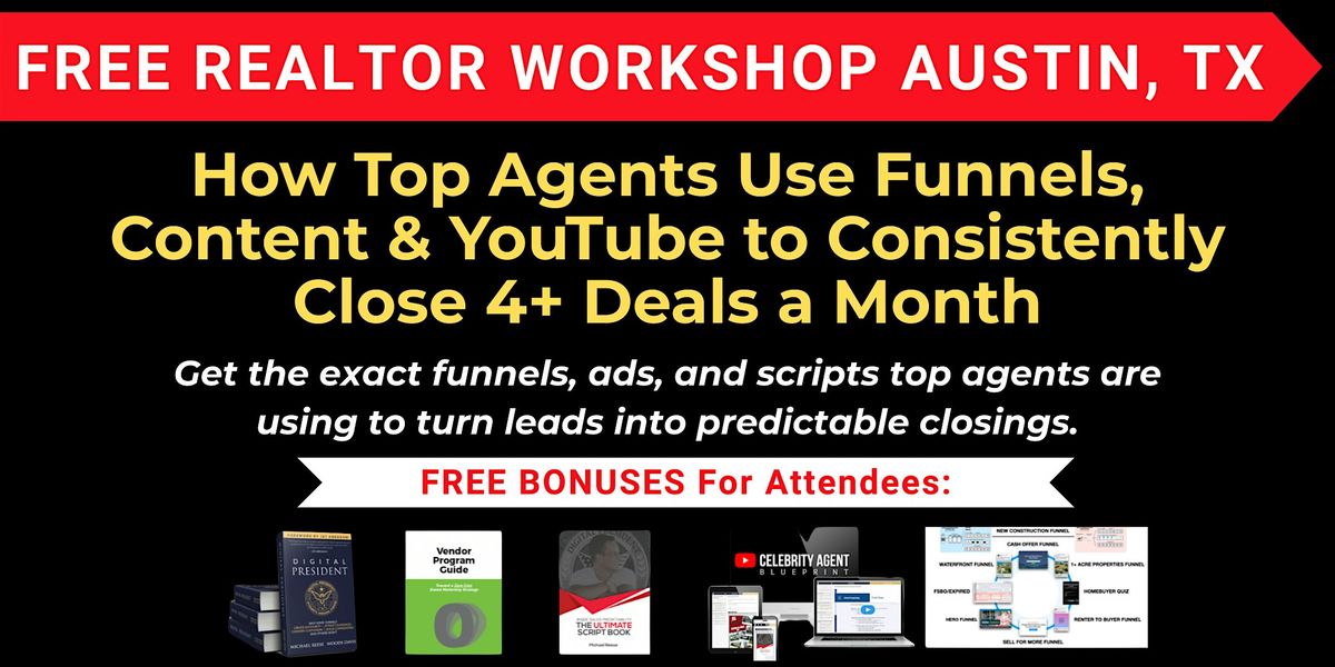 Learn How Top Agents Use Funnels, AI, & YouTube to Close 4+ Deals a Month