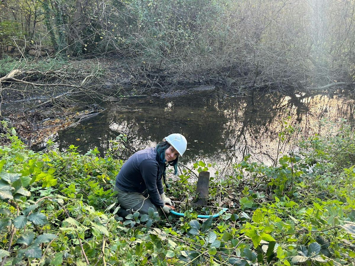 The Conservation Volunteers -  Crane Park Winter Coppicing