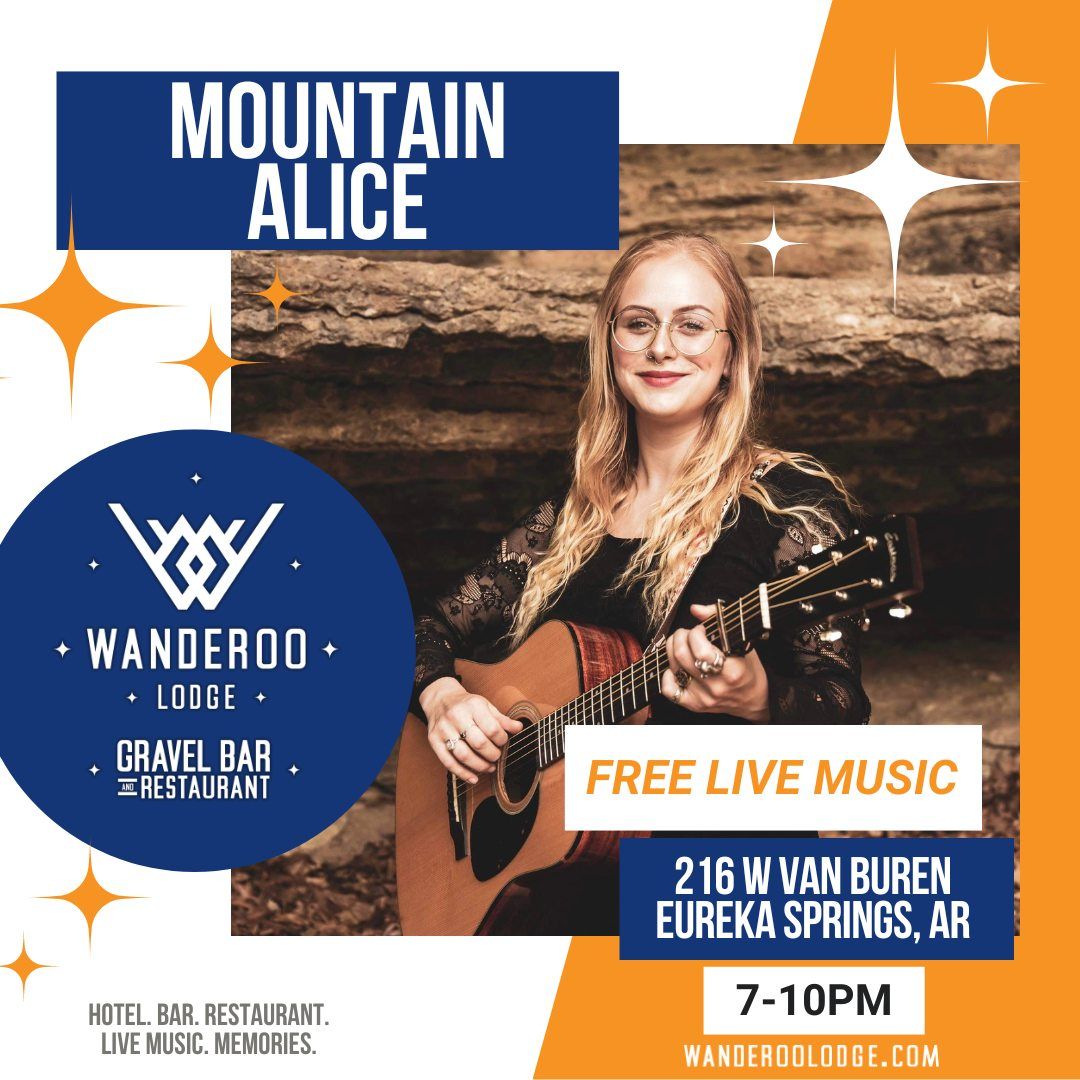 Mountain Alice LIVE at the Gravel Bar at Wanderoo Lodge