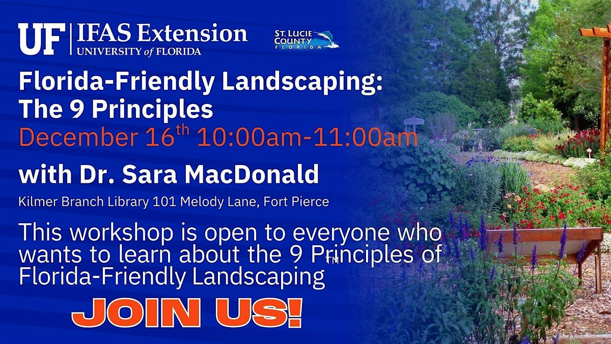 Florida-Friendly Landscaping: The 9 Principles