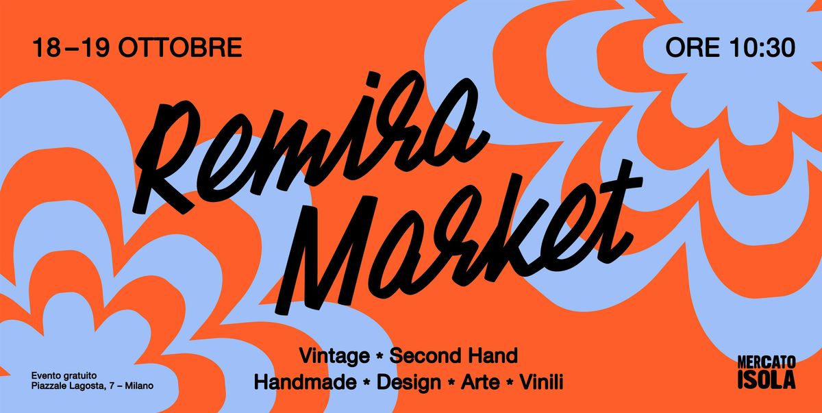 VINTAGE MARKET al Mercato ISOLA Milano 18-19 Ottobre