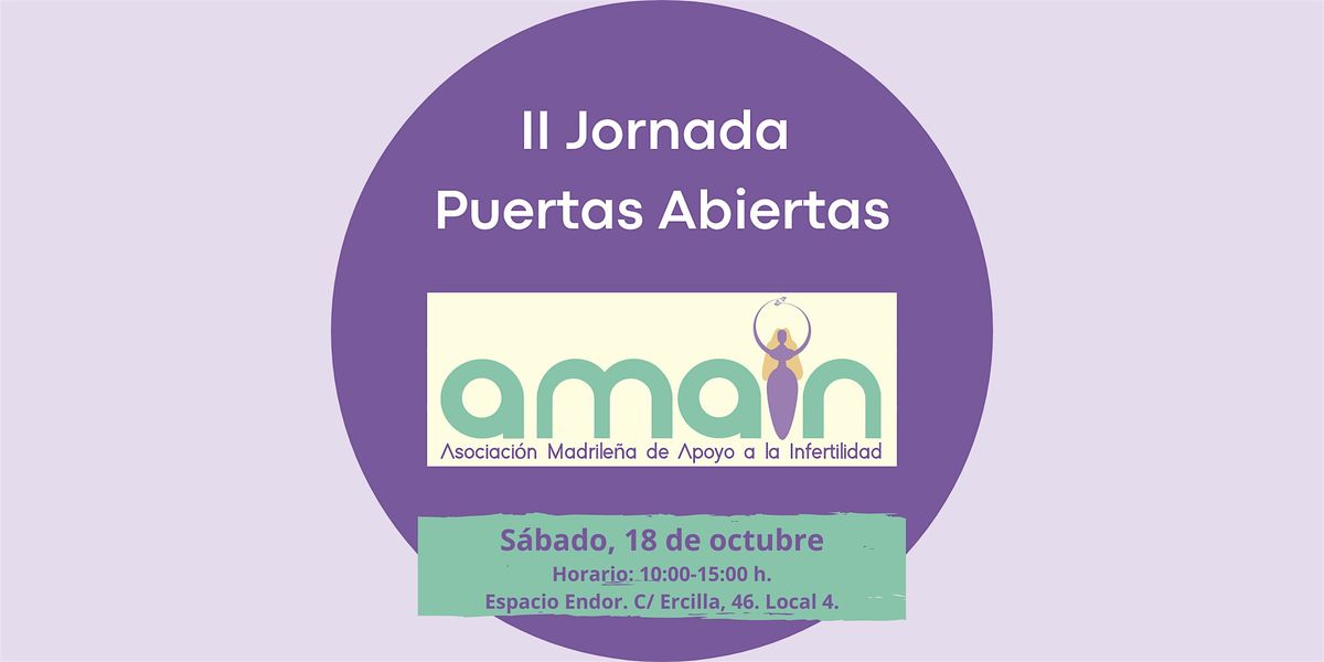 II Jornada Puertas Abiertas AMAIN