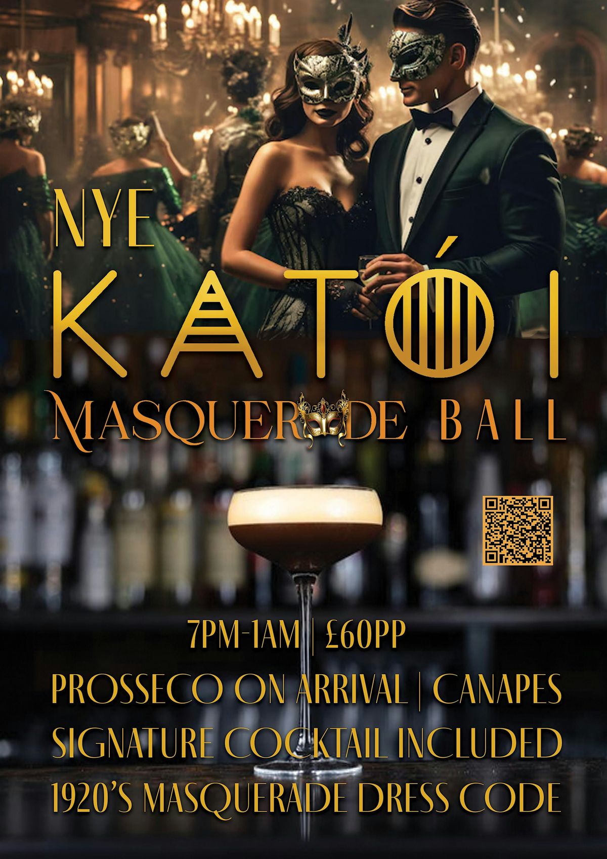 KATOI - NEW YEARS EVE 1920'S MASQUERADE BALL