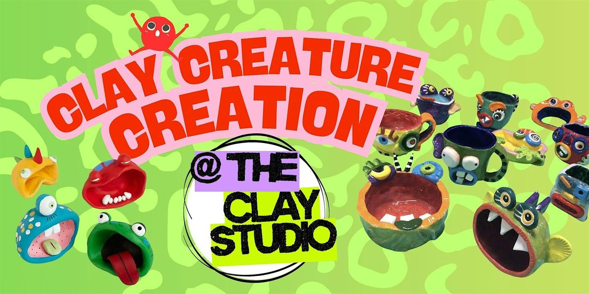Clay Creature Creation! A Kid's Clay Class!