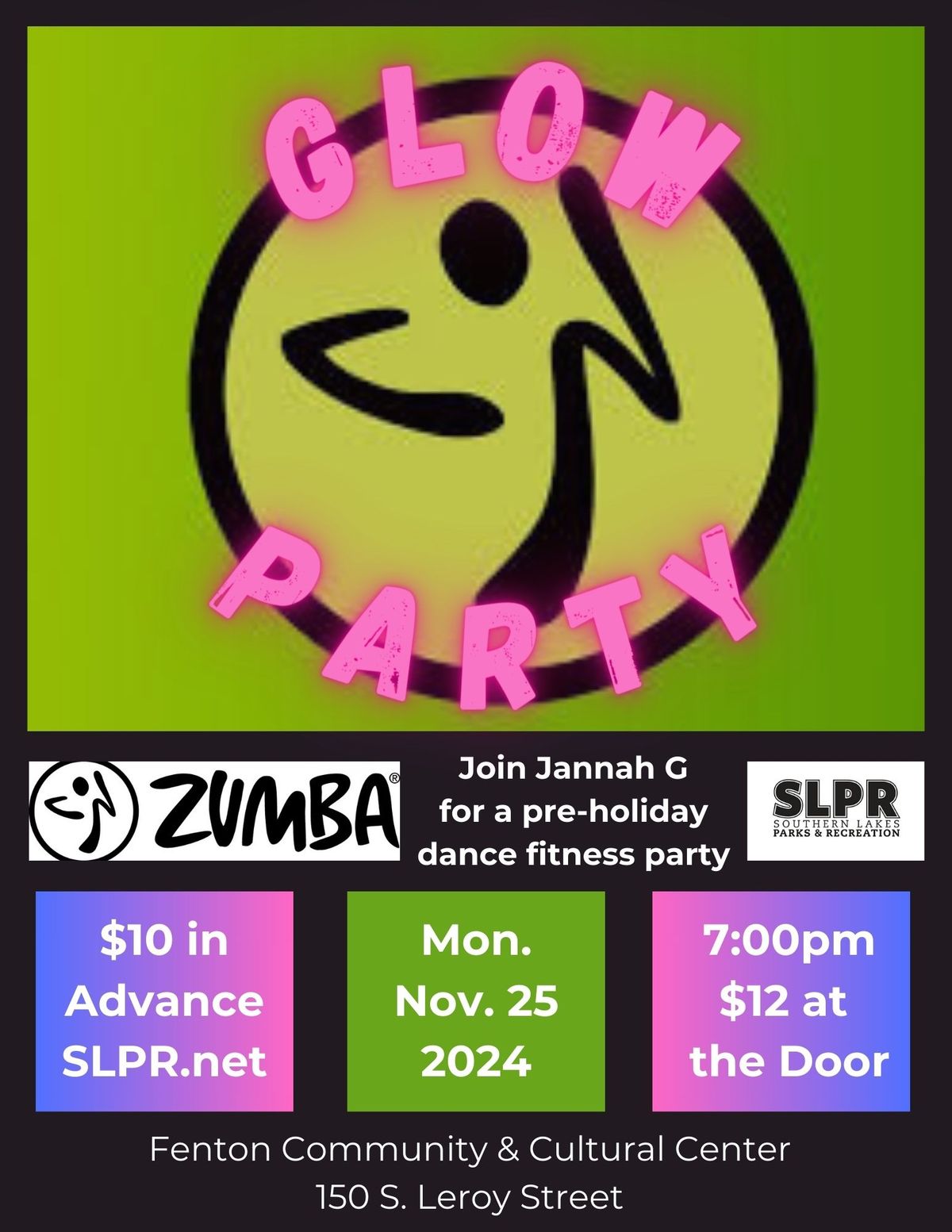 ZUMBA Glow Dance Party