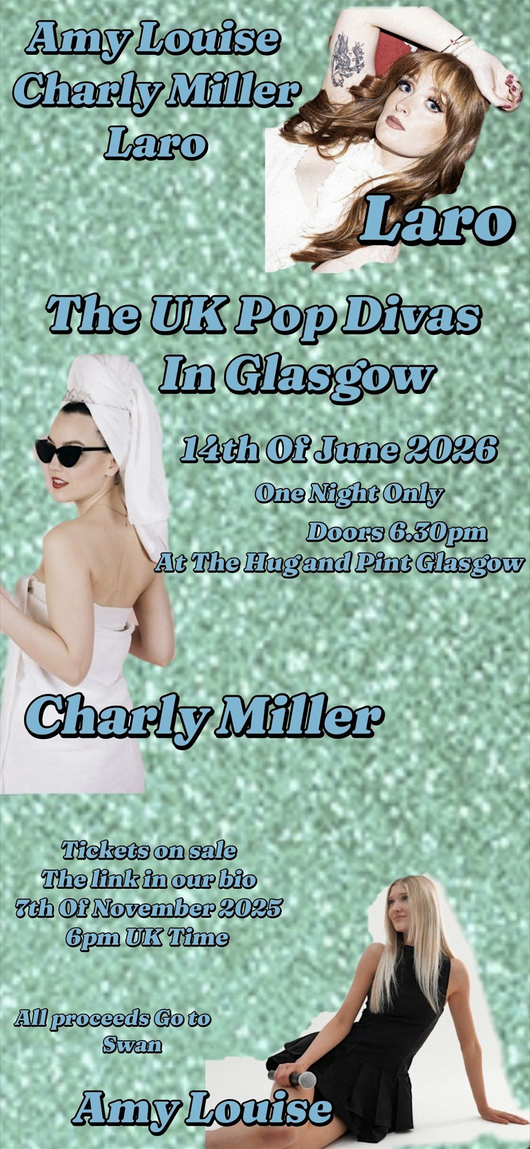 The UK Pop Divas In Glasgow