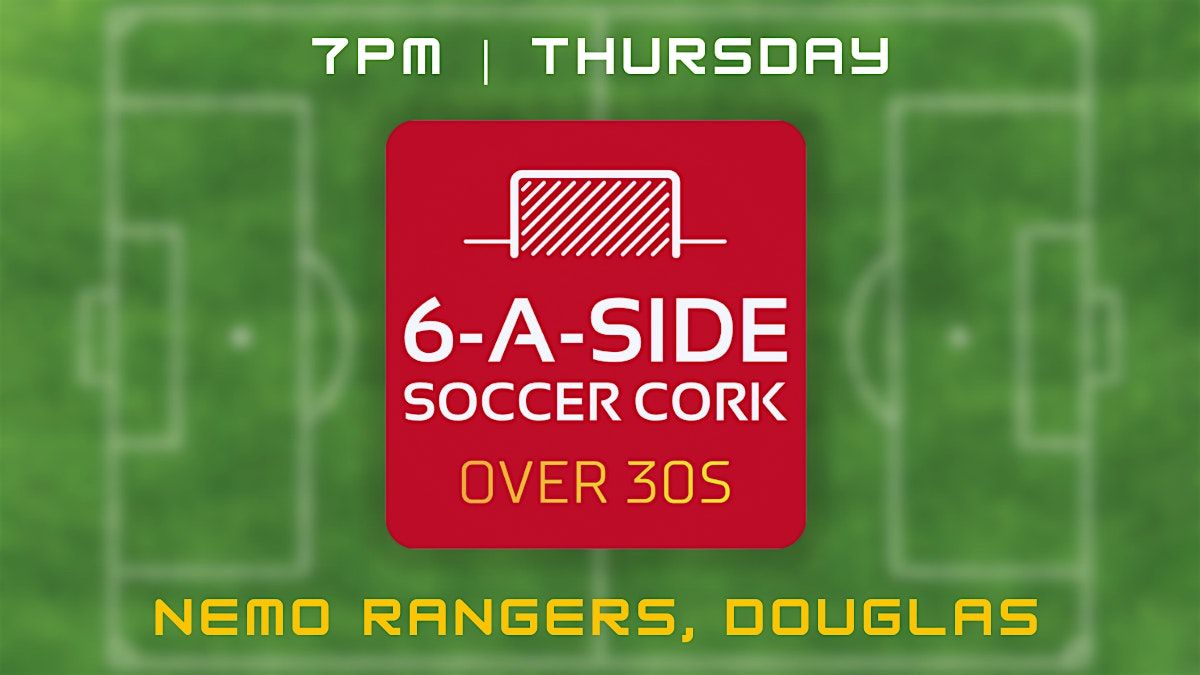 6-a-side Soccer Cork | Over 30s (Every Thursday 7pm)