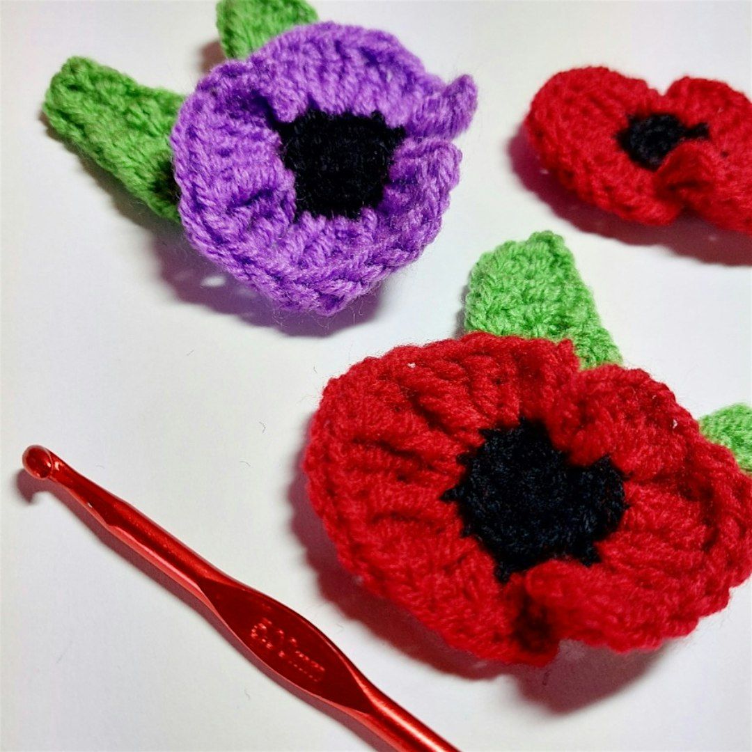 Crochet Poppies Workshop