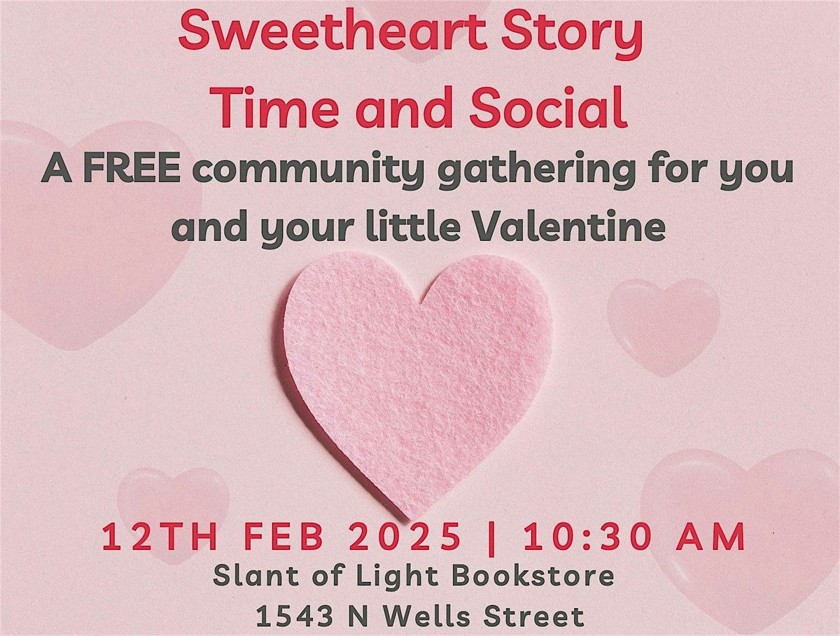 Sweetheart Story Time & Social for Kids