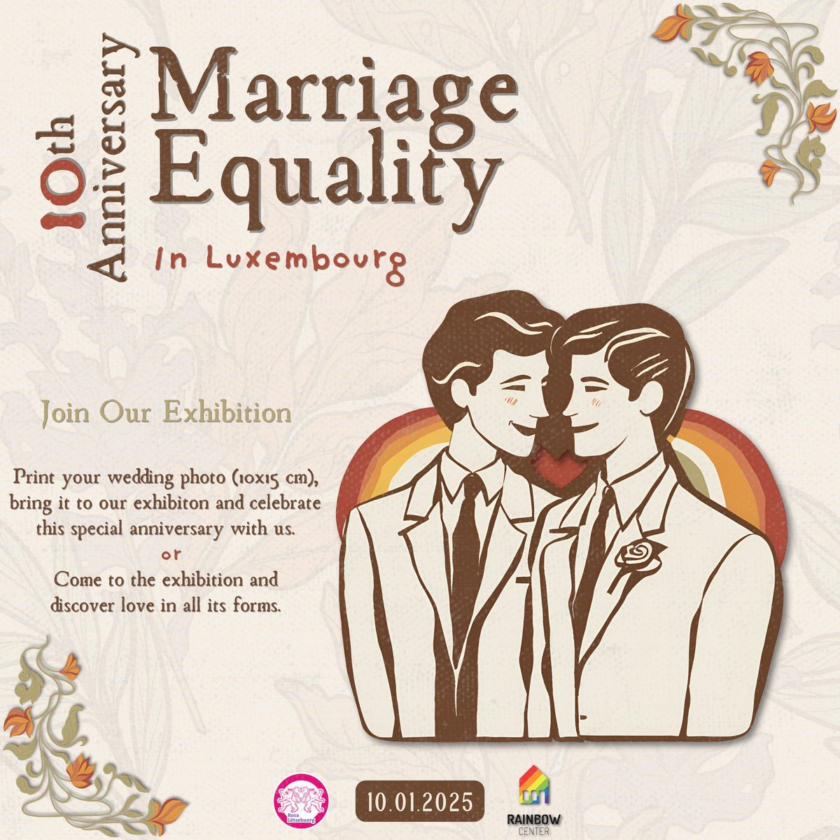 10th Anniversary Marriage Equality in Luxembourg - Exhibition Opening